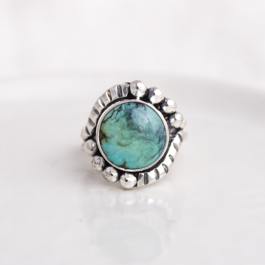 Origin Embrace Ring ◇ Turquoise ◇ Size 7