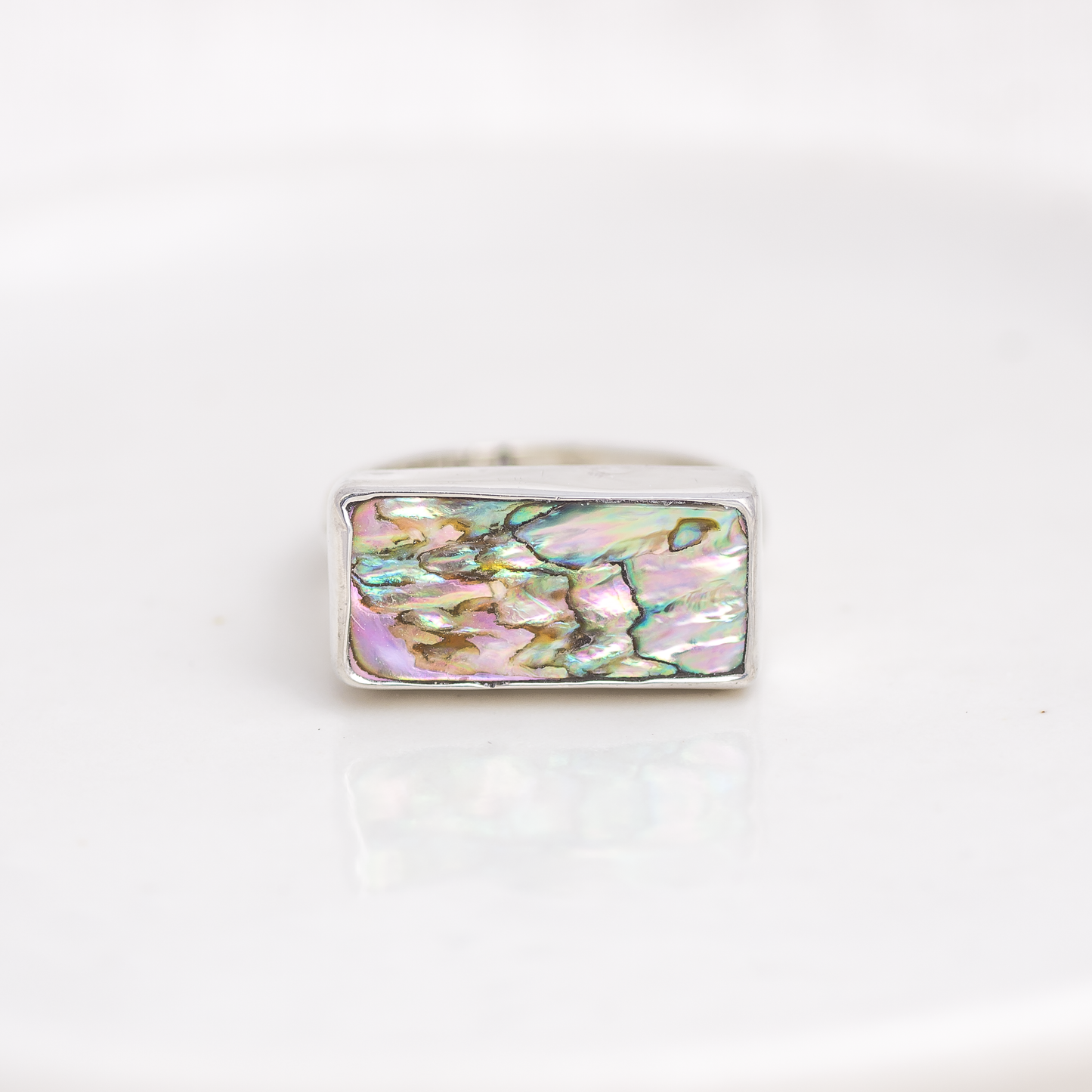 Horizontal Luminous Ring ◇ Abalone ◇ Size 7