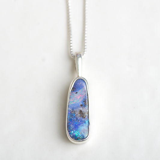 Singular Charm Opal Necklace ◇ Australian Opal