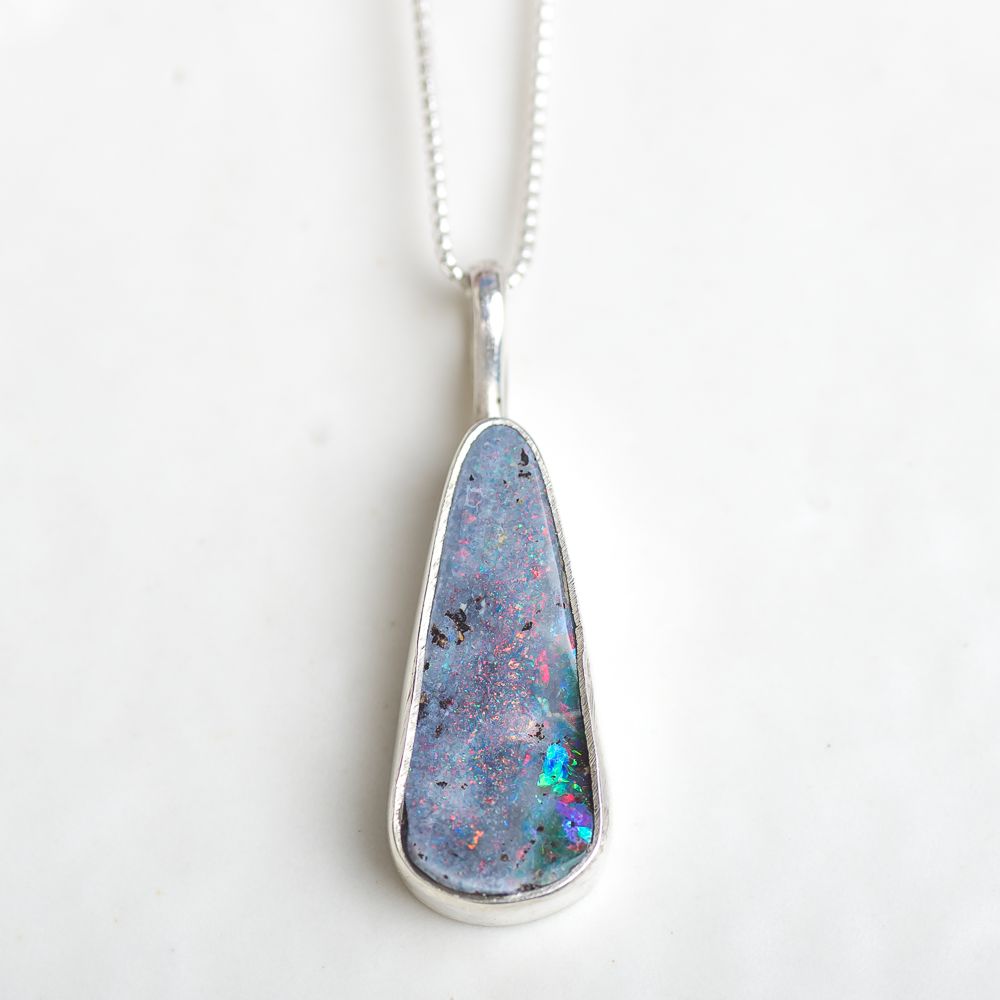 Singular Charm Opal Necklace ◇ Australian Opal