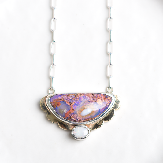 Tidal Necklace ◇ Australian Opal