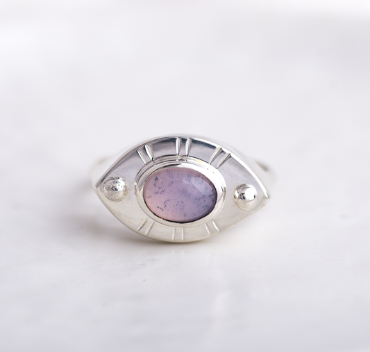 Vision Ring ◇ Lavender Quartz ◇ Made in your size