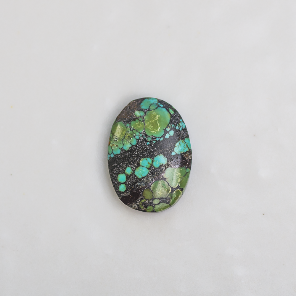 Custom Liminal Ring ◇ Hubei Turquoise ◇ Made in your size